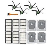 Repuestos De Filtros De Cepillo Lateral Compatibles Con Los Accesorios De Aspiradora Robot S9+ S9 S9 Plus