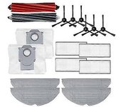 Aspiradora Robot S8 Pro Ultra, Cepillo Lateral Principal, Filtro Hepa, Paño De Fregona, Bolsas Para Polvo, Accesorio Para Aspiradora