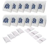 12 Bolsas Para Aspiradora + 8 Filtros Compatibles Con Hyclean Miele Gn 3d 10408410, Bolsas Para Aspiradora Classic C1 Efficiency