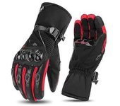 Guantes De Motocicleta De Invierno Resistentes Al Viento Y Al Agua, Guantes De Moto Para Hombre, Guantes De Motocross Con Pantalla Táctil, Guantes De