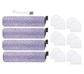 Filtro De Cepillo De Algodón Compatible Con Aspiradoras Inalámbricas Shark Wd100, Wd101, Wd200 Y Wd201. Piezas De Repuesto Para Aspiradoras. Accesorio