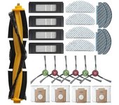 23 Cepillos Laterales Principales, Filtros Y Mopa De Limpieza Compatibles Con La Estación De Aspiración Yeedi