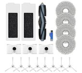 Juego De Accesorios Compatible Con Ecovacs Deebot T20 Omni: Cepillos, Filtros, Paños De Fregado Y Bolsas Para El Polvo.