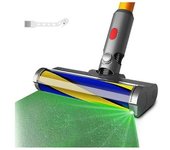 Accesorios Para Cabezales De Aspiradora V7, V10, V11 Y V15 Con Luz Detectora De Polvo Y Cabezal De Limpieza Con Rodillo Suave.