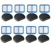 Filtro De Algodón Delantero Y Trasero De Repuesto Compatible Con Aspiradora Aeg Qx9-1-50ib Askqx9 Repuestos Para Aspiradora Accesorio Para Aspiradora