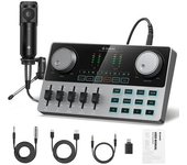 Donner - Set De Podcast Con Micrófono