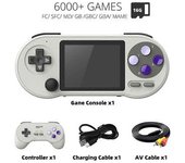 Sf2000 Consola De Juegos Portátil Ips De 3 Pulgadas 6000 Juegos Juegos Retro Fc/sfc