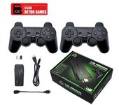Consola De Juegos, Consola Hd Con Controladores Inalámbricos Duales 2.4g