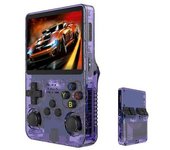 Consola De Juegos Portátil Retro R36s, 64g - Color: Púrpura