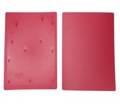 Para Ps5 Panel De Repuesto Resistente Al Polvo Y A Los Arañazos Para Ps5 Panel De Consola De Juegos Funda Protectora Para Ps5 Edición Digital Star Red