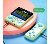 600 Juegos Double Play G7 Macaron Máquina De Juegos Portátil Tetris Máquina De Juegos Retro