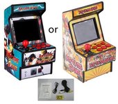 Mini Máquina De Juego De Salón Recreativo De 16 Bits Con Pantalla De 2,8 Pulgadas, 156 Juegos Portátiles Clásicos Integrados Con Consola De Batería