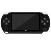Consola De Juegos Portátil X6 De 4,3 Pulgadas, 10000 Juegos De 32 Bits Y 8gb Para Juegos/video/(bl