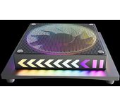 Ventilador De Refrigeración Compatible Con Xbox Series X, Con Luz Led, Sistema De Refrigeración Externo Con Ventilador De Malla Metálica A Prueba De
