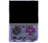 Consola De Juegos Portátil Compacta Con Juegos De Rol Disfrute De Juegos De Rol Inmersivos Miyoo Mini Plus+ Para Dispositivo De Jugador Púrpura