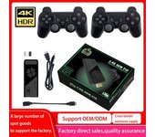 Consola De Juegos Con Controlador M8ii Hd 4k Ps1 Duplica Los Videojuegos Domésticos Negro