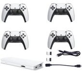 Consola De Juegos Retro 40,000+ 4k Hdmi Tv Game Stick Con 2 Dispositivos Portátiles Inalámbricos