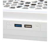 Ventilador De Refrigeración Profesional Eficiente Para Consola De Juegos Con Tira De Luz Colorida Para Xbox Series S