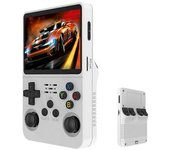 Consola De Juegos Portátil Retro R36s, 64g - Color: Blanco