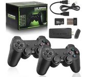 Consola De Juegos Inalámbrica Retro, Más De 20.000 Juegos, Controlador De Juegos Integrado, 9 Emuladores, Miniconsola De Juegos Con Controladores