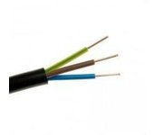 Electrical Wire Ground Yky 0,6/1kv 3x2,5mm2 Black Electric Cable 100m