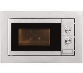 Microondas Integración Exquisit Emw10-020 Inox. 20 Litros . Maxi Plato Giratorio De 25.5 Cms