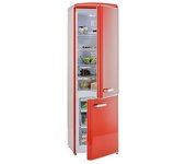 Frigorífico Combi Exquisit Rkgc250-70-h-160e Rojo
