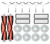 Accesorios Para Aspiradoras Robot S10+ / S10 Plus Cepillo Lateral Principal Filtro Hepa Trapo De Fregona Paño De Repuesto