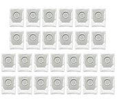 Paquete De 26 Bolsas De Aspiradora Para La Serie I7, I7+, E5, E6 E I3, Bolsas De Aspiradora Con Eliminación Automática De Suciedad Clean Base