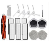Kit De 17 Piezas Para Robot Aspirador Bot W10 Y W10 Pro, Cepillo Lateral Principal, Filtro Hepa, Paño De Fregona Y Mopa