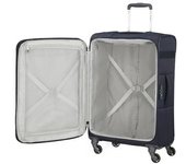Samsonite Trolley Médio 66cm 4r Spinner Exp Citybeat Azul