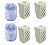 Piezas De Limpiador Para Aspiradora X10 S10 W10s S20 X20 L10s Ultra / L10 Ultra + Módulo, Accesorios De Iones De Plata, 6 Uds.