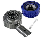 Reemplazo De Cubierta De Motor Trasero Y Filtro Compatible Con Aspiradora Dyson V6 Dc58 Dc59 Dc61 Dc62 Dc74 Accesorio De Aspiradora