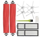 Compatible Con Xiaomi Roborock Q7 - Q7max - Q7 Max Plus - Q7 Max + Accesorio De Aspiradora Con Cepillo Principal, Filtro Hepa Y Cepillo Lateral