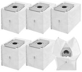 Paquete De 6 Bolsas De Repuesto Para Aspiradora Irobot Roomba I & S & J Series, Base De Robot Aspirador, Bolsas De Eliminación Automática