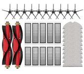 Para S5 / S5 Max / S6 / S6 Maxv / S6 Pure / E4 / E5 / S51 / S52 / S55 Accesorios De Fregona Con Filtro De Cepillo Lateral Principal