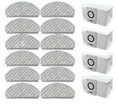 Almohadilla De Fregona Para Aspiradora, Accesorio De Repuesto Para Bolsa De Polvo, Compatible Con Robot Aspirador Deebot T10/t10 Plus