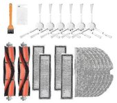 20 Piezas De Repuesto Para Xiaomi Dreame D9 Robot Aspirador Accesorios Cepillos Filtros De Repuesto