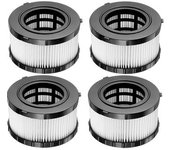 Filtro De Repuesto Dc515 Para Aspiradora En Seco Y Húmedo Dewalt Dc515 Dcv517 Dcv517b, Paquete De 4