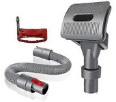Cepillo Accesorio Para Perros Y Mascotas Compatible Con Dyson V7 V8 V10 Aspiradora Manguera Gatillo Bloqueo Accesorio De Vacío