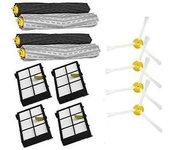 1 Juego De Extractores, Filtros Y Cepillo Lateral Para Irobot Roomba Serie 800
