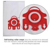 20x Bolsa De Polvo Para Aspiradora Miele Fjm Air Clean Aspiradora