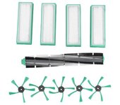 Accesorios Cepillo Redondo Filtro Cepillos Laterales Repuestos Para Robot Aspirador Vorwerk Kobold Vr200