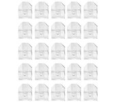 25 Uds Para Xiaomi Roidmi Eve Plus Accesorios Bolsa De Polvo Robot Bolsa De Almacenamiento De Basura Piezas De Repuesto De Aspiradora