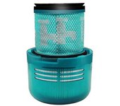 Adecuado Para Dyson Hoovers V15 Sv14 V11 Filtro Trasero De Cartucho Verde Hippa