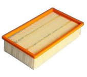 Filtro Plisado Plano Reemplazo De Filtro Plano Compatible Con Karcher Nt 25/1 , Nt