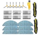 Para Neatsvor X500/600 Pro Tesvor X500 Pro T8 M1 Robot Aspirador Accesorios Reemplazo Filtro Hepa Cepillo Principal