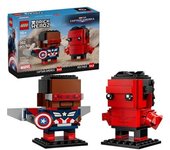 Lego 40668 Superhéroes - Figuras Del Capitán América Y Hulk Rojo
