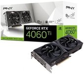 Tarjeta Gráfica Pny Geforce Rtx 4060 Ti Verto Dual Fan/ 8gb Gddr6