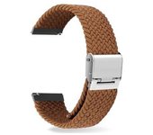 Bracelete Pulsera Entrançada Flexible Para Samsung Galaxy Watch 5 Pro 45mm Castanho